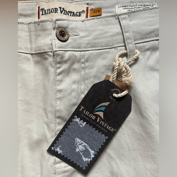 NWT Tailor Vintage Connecticut Originals Men’s Short Sz 32W - Picture 3 of 9